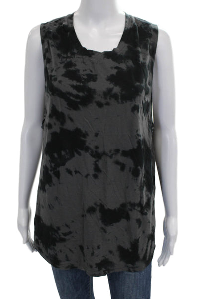 Lululemon Women Multicolor Batik Scoop Neck Basic Tank Cotton Blend Size M