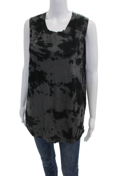 Lululemon Women Multicolor Batik Scoop Neck Basic Tank Cotton Blend Size M