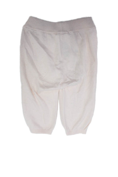 Chloe Girls Ribbed Waistband Knit Sweatpants Pink Size 6 Months