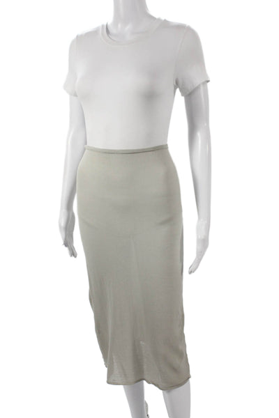 Ciao lucia Womens Straight Pencil Gray Skirt Size S