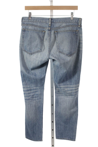 Rag & Bone Womens Boyfriend Jeans Blue 26in Inseam Size 25