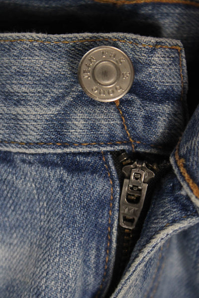 Rag & Bone Womens Boyfriend Jeans Blue 26in Inseam Size 25