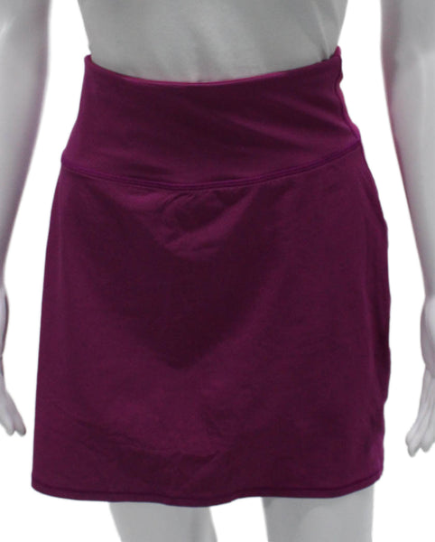 Athleta Womens Athletic Purple Mini Skort Size 1X