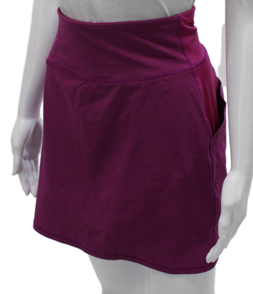 Athleta Womens Athletic Purple Mini Skort Size 1X