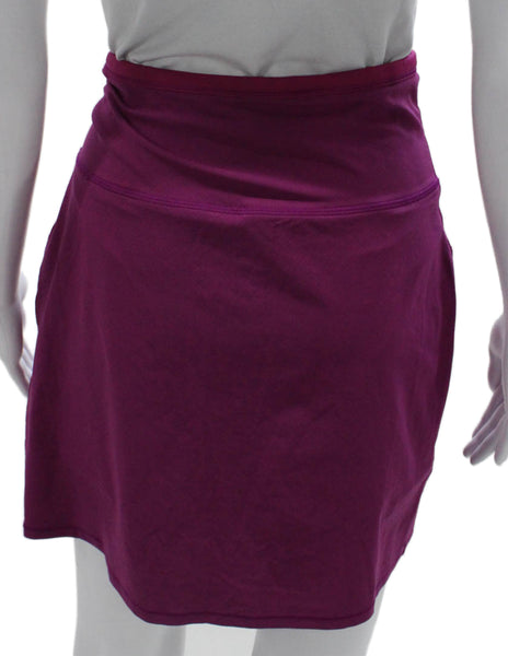 Athleta Womens Athletic Purple Mini Skort Size 1X