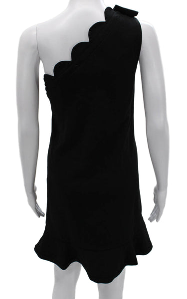 Victoria Beckham For Target Womens Mini One Shoulder Black Dress Size S
