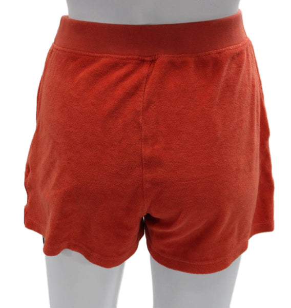 Kule Womens Sweat Shorts Orange Cotton Size XS
