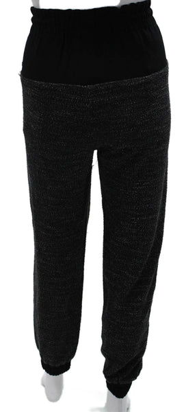 Rag & Bone Womens Flecked Gray Cotton Jogger Pants Drawstring Size S