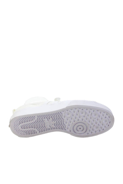 Adidas Womens Platform Lace Up Nizza Sneakers White Size 9.5