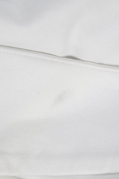 Uniqlo Womens Collared Short Sleeve Cotton Polo White Size XL