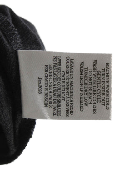 Z Supply Womens T Shirt Dress Gray Short Sleeve Round Neck Cotton Size XS