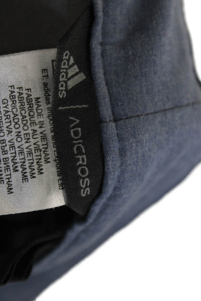 Adidas Mens Jogger Pants Gray Button Fly 30 Inseam Size 34