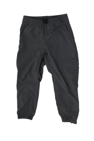Patagonia Unisex Kids Jogger Pants Gray Drawstring Recycled Nylon Size XS
