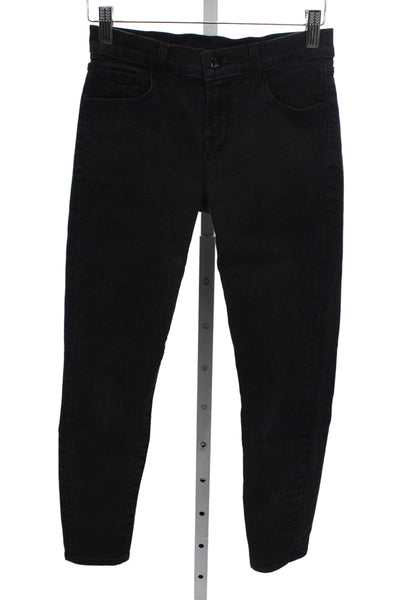 J Brand Women Skinny Black Jeans Size 24