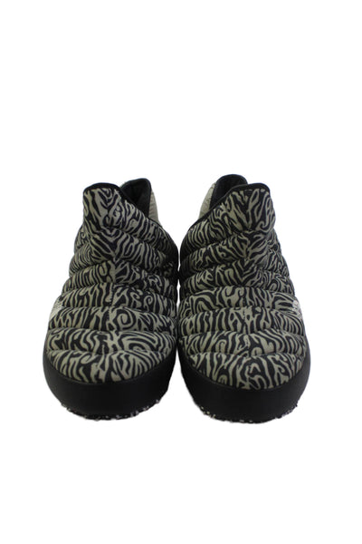 The North Face® Womens Printed Puffer Eco Thermoball Boots Shoes Brown Size 11