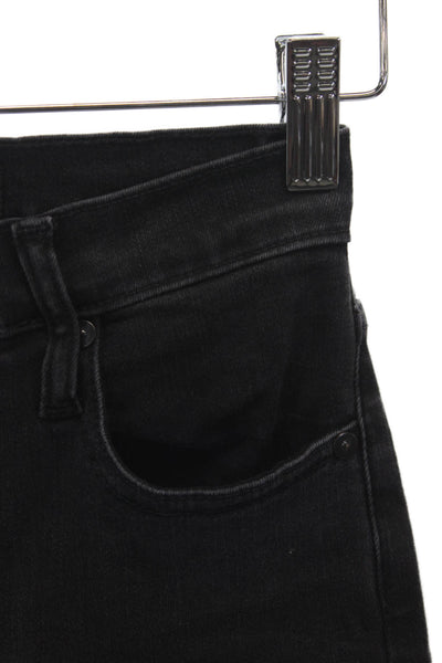 Nobody Denim Womens Skinny Black High Rise Jeans Size 26