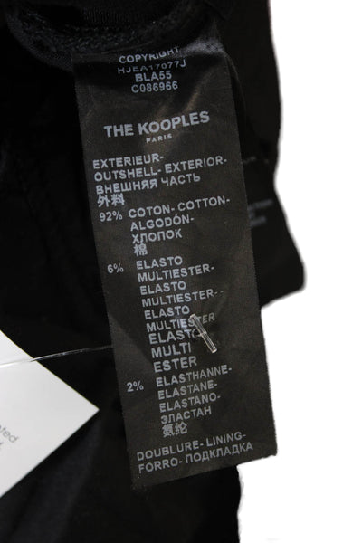 The Kooples Mens Black Skinny Jeans Cotton Button Size 31