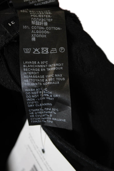 The Kooples Mens Black Skinny Jeans Cotton Button Size 31