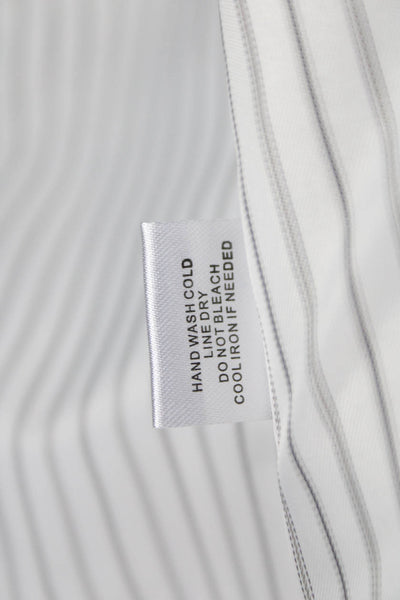 Central Park West Women Beige Basic Jacket Button Long Sleeve Size M