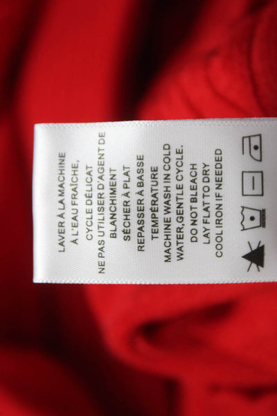 Renuar Women Red Viscose Cowl Neck Pullover Sweater Long Sleeve Size XL