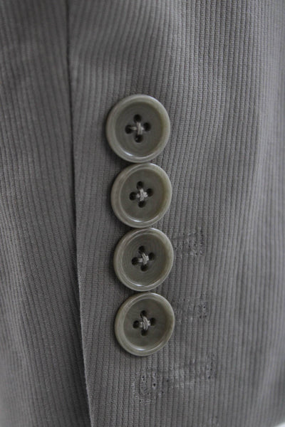 John Varvatos Star USA Mens Corduroy Beige Blazer Size 40