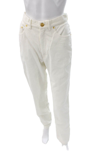 Escada Sport Womens White Cotton Pants Size 36