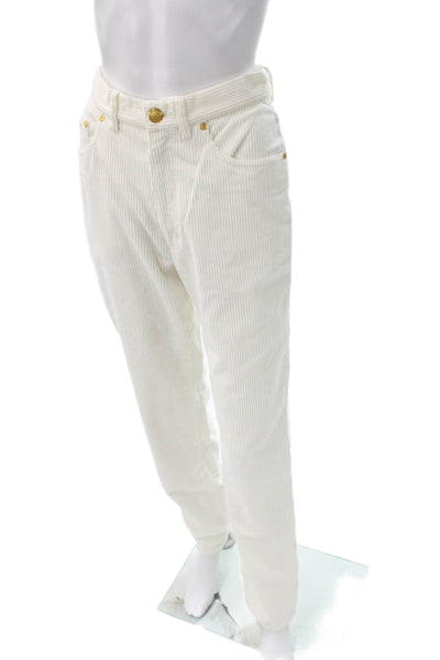 Escada Sport Womens White Cotton Pants Size 36