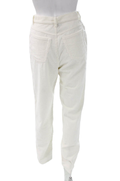 Escada Sport Womens White Cotton Pants Size 36