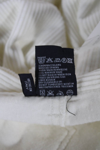 Escada Sport Womens White Cotton Pants Size 36