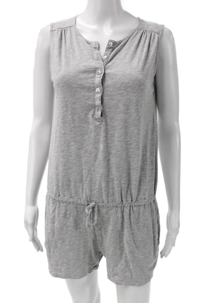 Velvet by Graham & Spencer Women Gray Sleeveless Romper Size M