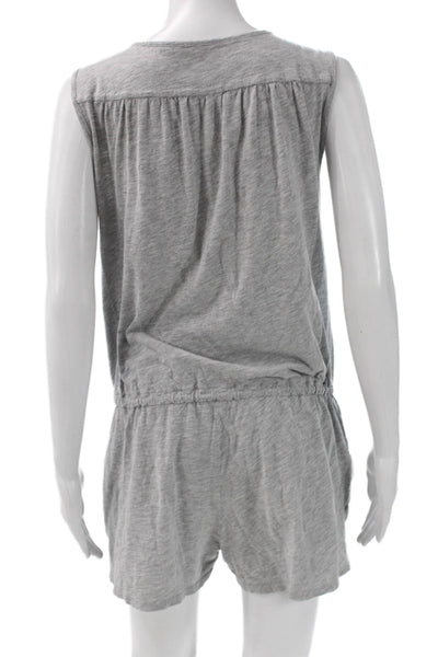 Velvet by Graham & Spencer Women Gray Sleeveless Romper Size M