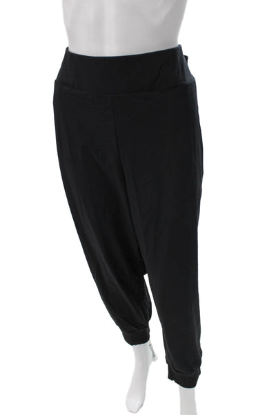 Nike Women Black Jogger Pants Nylon Pull On Plus Size 2X