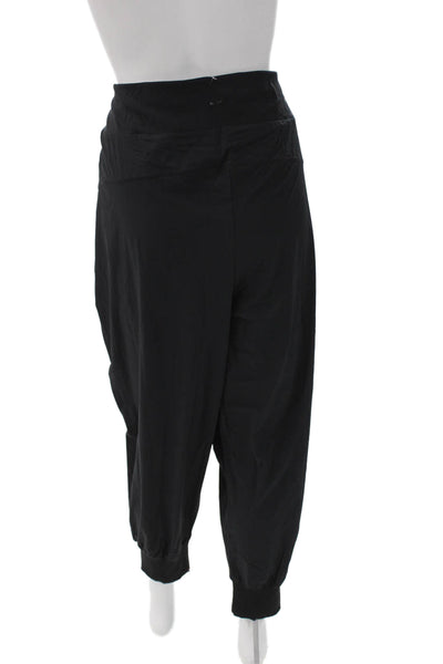 Nike Women Black Jogger Pants Nylon Pull On Plus Size 2X