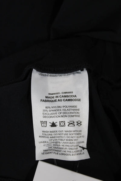 Nike Women Black Jogger Pants Nylon Pull On Plus Size 2X