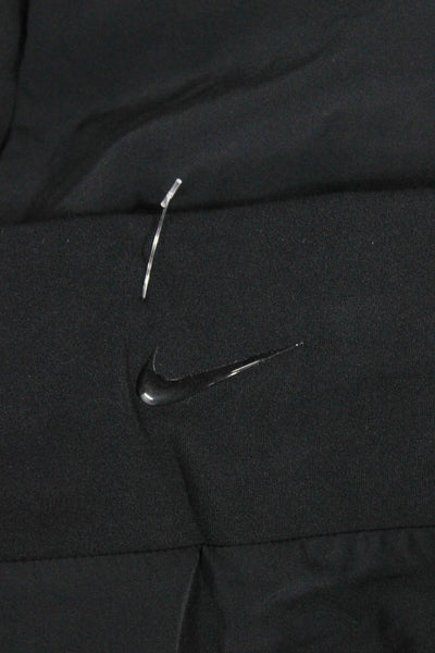 Nike Women Black Jogger Pants Nylon Pull On Plus Size 2X