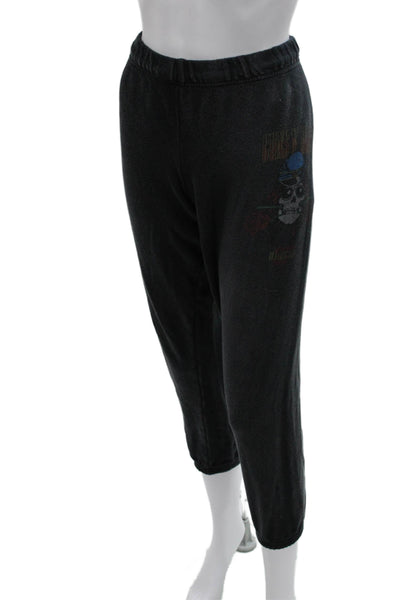 Lauren Moshi Unisex Adults Sweatpants Gray Cotton Blend Size M