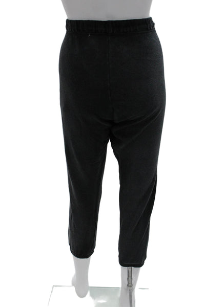 Lauren Moshi Unisex Adults Sweatpants Gray Cotton Blend Size M
