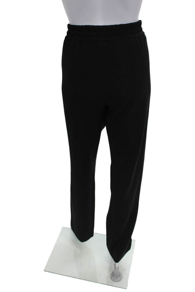 Per Se Women Dress Pants Black Polyester Pull On Size 4