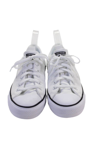 Converse Mens Canvas Low Top All Star Sneakers Shoes White Size 10