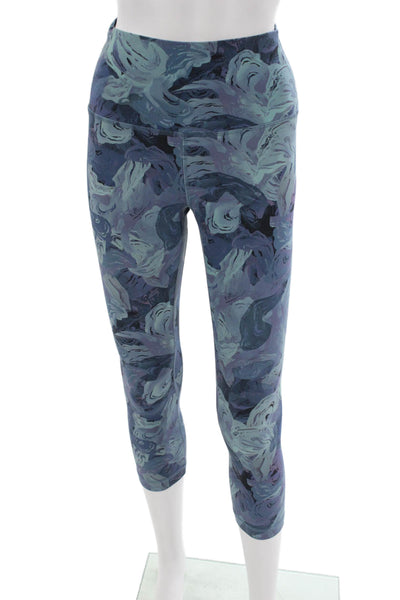 Lululemon Womens Multicolor Nylon Capri Leggings Size 6