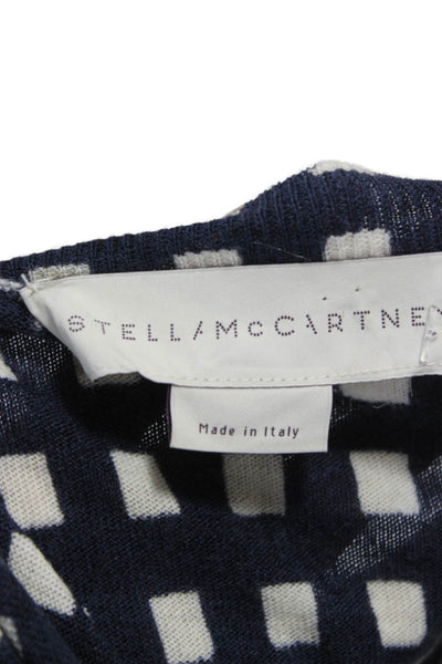 Stella McCartney Women Sweater Dress Multicolor Animal Print Mini Size 42