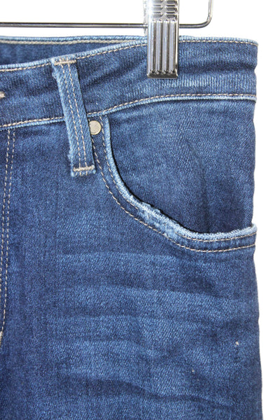 Just Black Denim Womens Skinny Jeans Blue Size 27