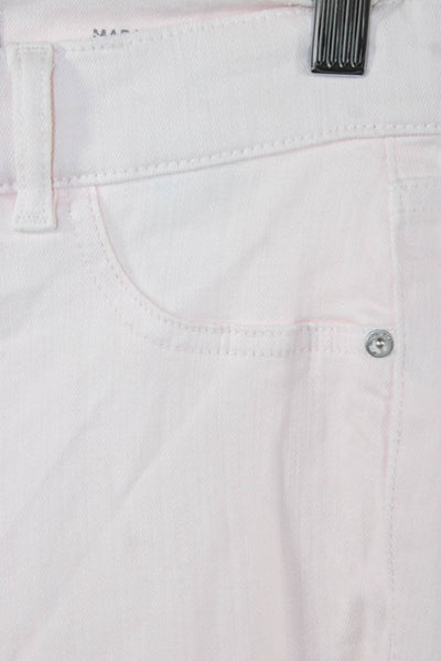 DL1961 Women Straight Pink Cotton Jeans Size 27