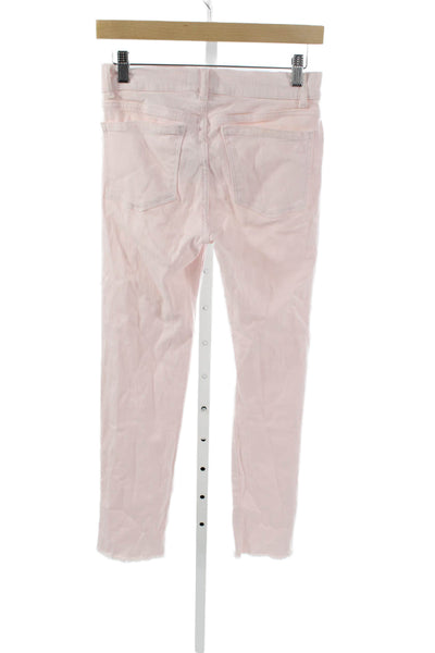 DL1961 Women Straight Pink Cotton Jeans Size 27