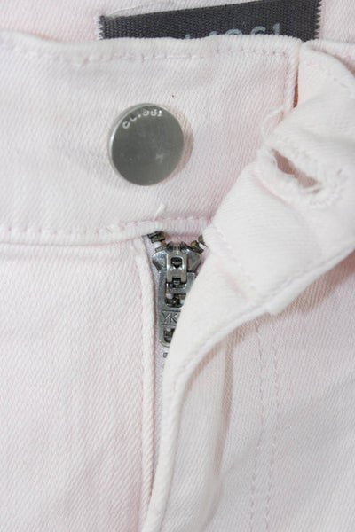 DL1961 Women Straight Pink Cotton Jeans Size 27