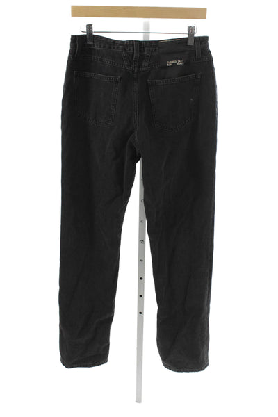 Closed Womens Black Straight Jeans 100% Cotton Size 28