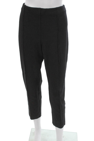 Banana Republic Womens Black Rayon Ankle Pants Size L
