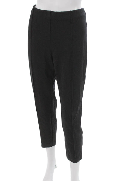 Banana Republic Womens Black Rayon Ankle Pants Size L