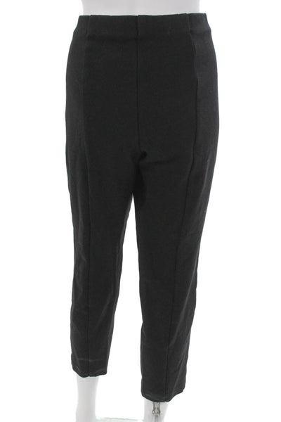 Banana Republic Womens Black Rayon Ankle Pants Size L