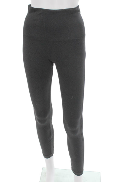Spanx Womens Ankle Leggings Gray Nylon Size XL